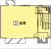 オフィスパレア中ⅡA棟3号室1階倉庫