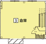 A棟3号室1階倉庫