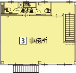 A棟3号室2階事務所