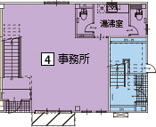 A棟4号室1階事務所