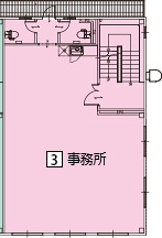 B棟3号室2階事務所