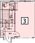 A棟3号室1階倉庫