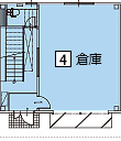 A棟4号室1階倉庫