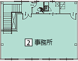 B棟2号室2階事務所