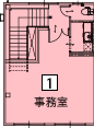 オフィスパレア新宮1号室2階