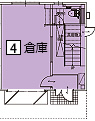 B棟4号室1階倉庫