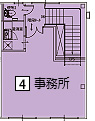 B棟4号室2階事務所