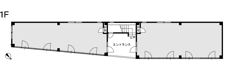 アスティオン白木原　1階図面